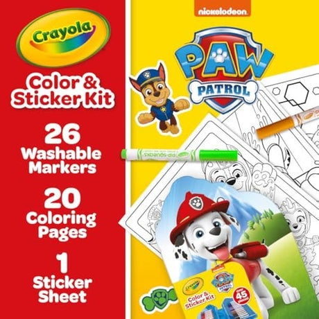 Colour and Sticker Kit Paw Patrol