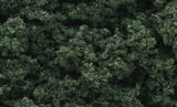 WOODLAND SCENICS CLUMP FOLIAGE - DARK GREEN