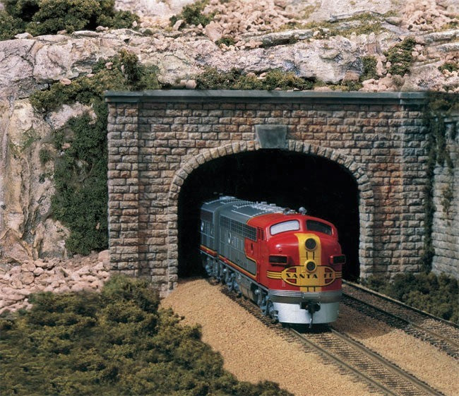 Woodland Scenics Ho Tunnel Portal Cut Stone Double Track