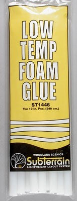 WOODLAND SCENICS LOW TEMP FOAM GLUE STICKS