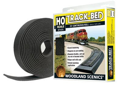 Woodland Scenics Ho Track Bed Roll 24'