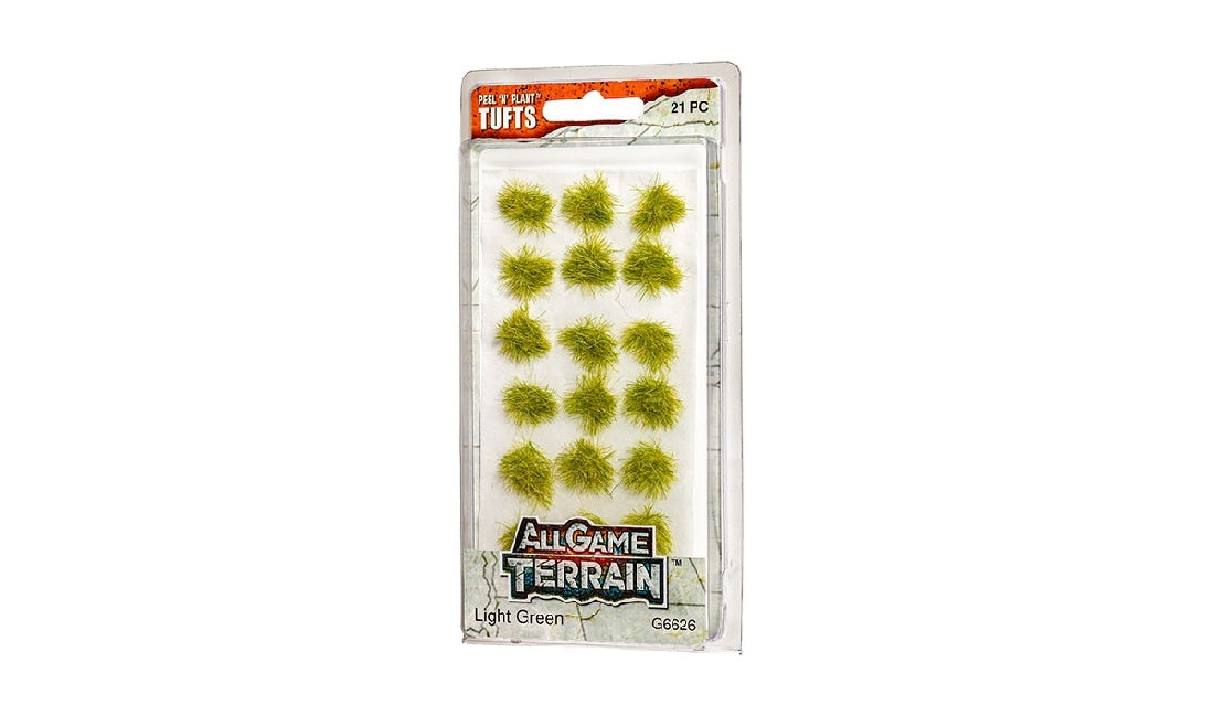 All Game Terrain Light Green Tufts