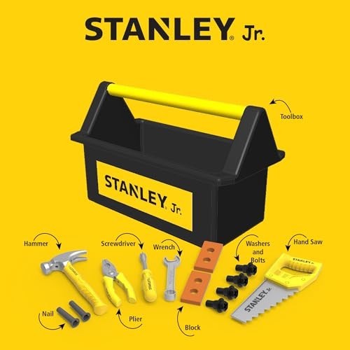 Stanley Jr Pretend Play Toolbox Set