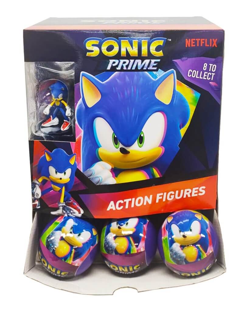 SONIC- 7.5 cm Articulated Action Figures in Capsule