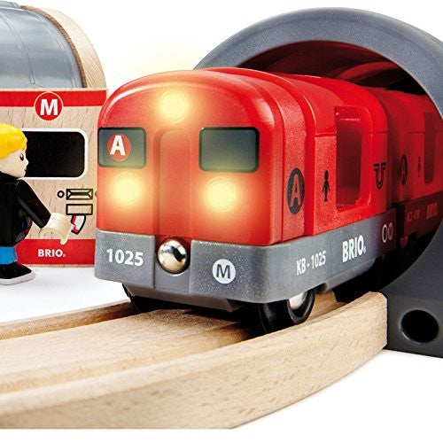 BRIO - METRO RAILWAY SET 20PCS