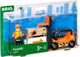 BRIO VEHICLE - FORKLIFT 4 PIECES