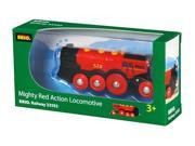 BRIO MIGHTY RED ACTION LOCOMOTIVE