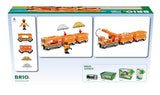 Brio Cargo Train in Orange