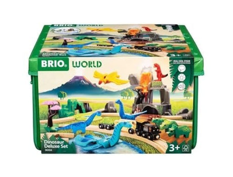 Brio World – 36104 Dinosaur Deluxe Set | 44-piece