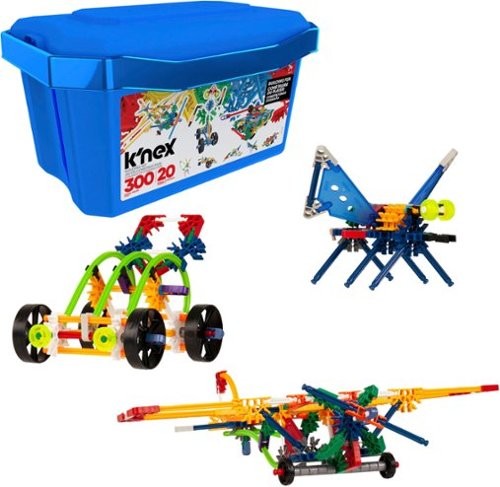 KNEX - BUILDING FUN TUB 300 PIECES 20 BUILDS