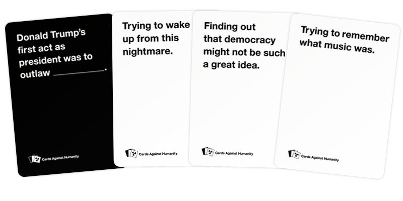 CARDS AGAINST HUMANITY