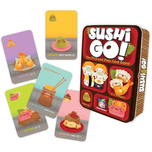 Sushi Go! - The Pick And Pass Card Game