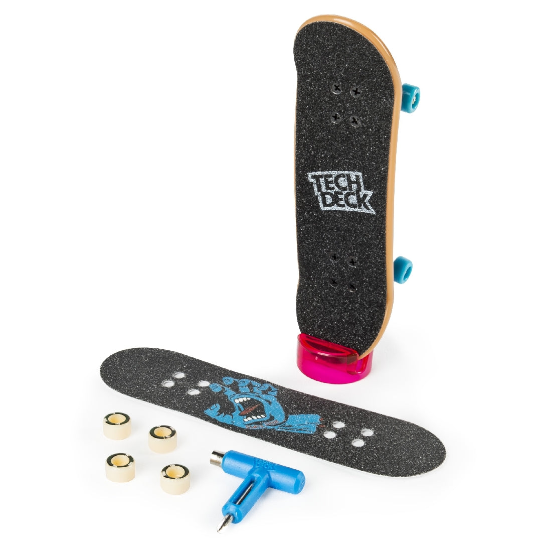 Tech Deck - 96Mm Fingerboard with Authentic Designs, for Ages 6 and up (Styles Vary) Blue