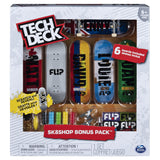 Tech Deck , Sk8Shop Fingerboard Bonus Pack, Collectible and Customizable Mini Skateboards (Styles May Vary)