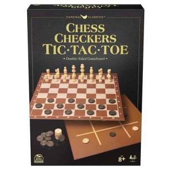 CARDINAL - CHESS, CHECKERS, TIC.TAC.TOE