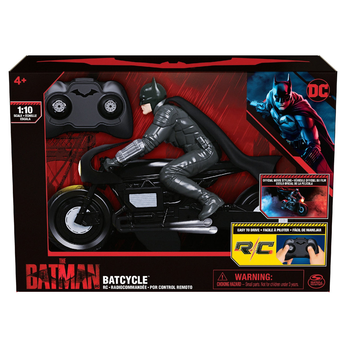 DC THE BATMAN MOVIE RC BATCYCLE