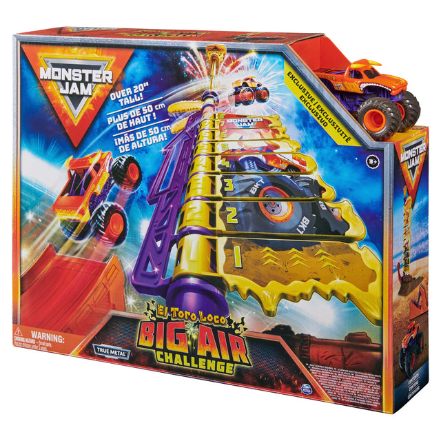 MONSTER JAM EL TORO LOCO BIG AIR CHALLENGE PLAYSET