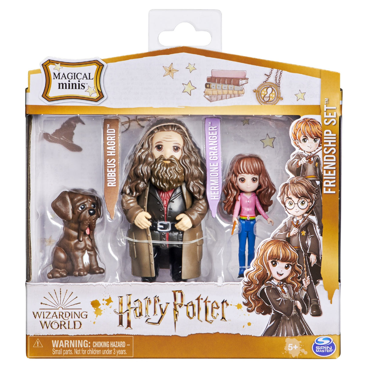 HARRY POTTER MAGICAL MINIS HAGRID & HERMIONE FRIENDSHIP SET