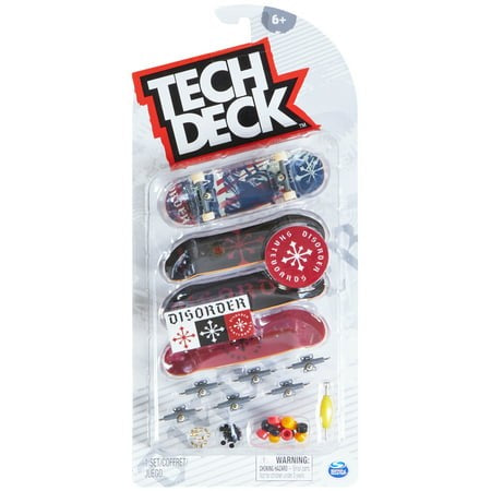 Tech Deck 4 Pack - Disorder