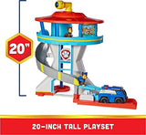 Paw Patrol Lookout Tower Playset With Toy Car Launcher, 2 Chase Action Figures, Chase’s Police Cruiser And Accessories, Kids Toys For Ages 3 And Up