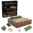Cardinal Classics Family 10-Game Set In Wooden Cabinet