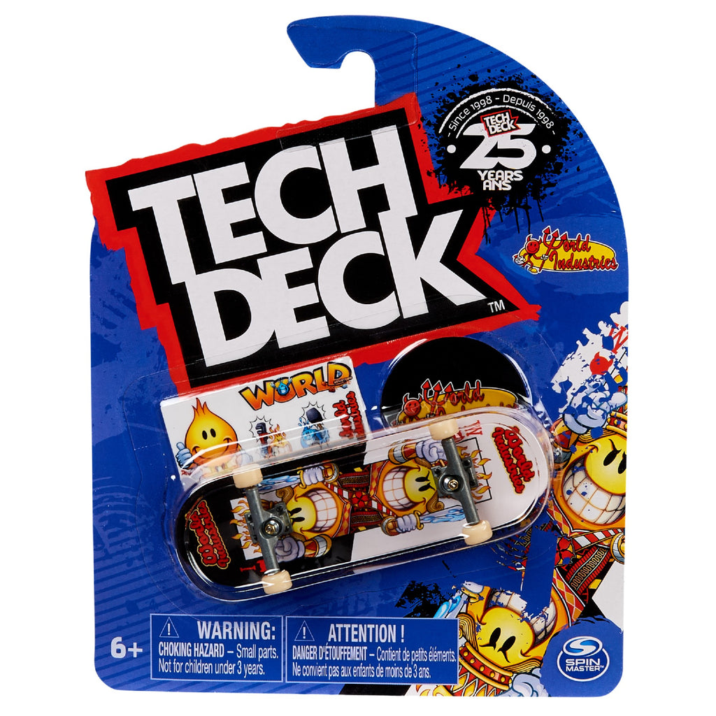 Tech Deck 96MM Single Pack Asst - Santa Cruz Screaming Flame