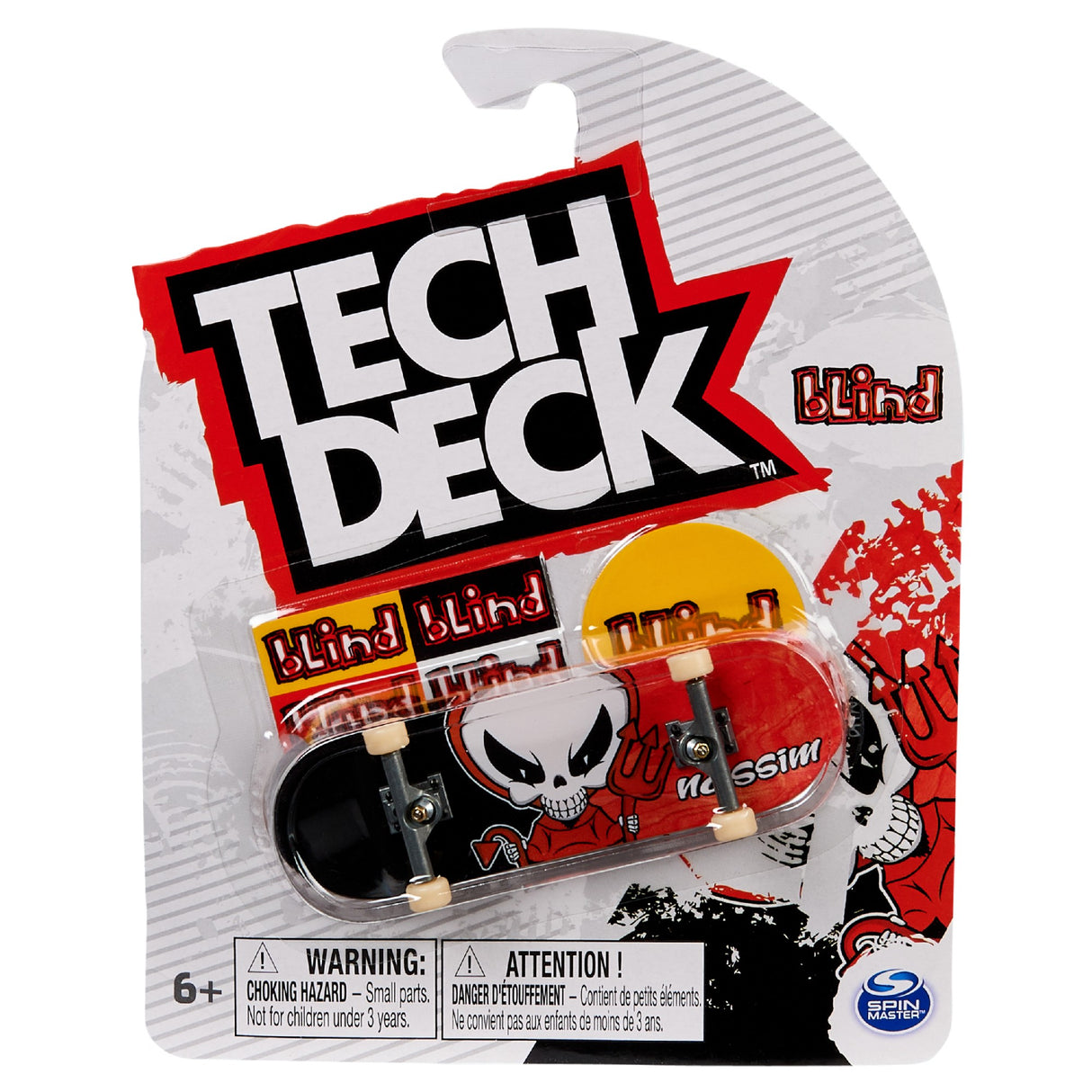 Tech Deck 96MM Single Pack Asst - Santa Cruz Screaming Flame