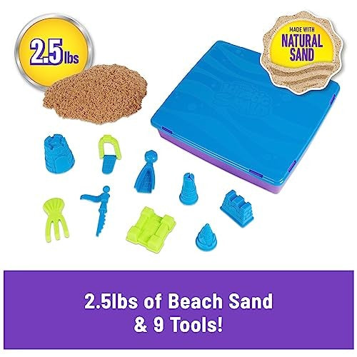 Kinetic Sand Deluxe Beach Castle Playset