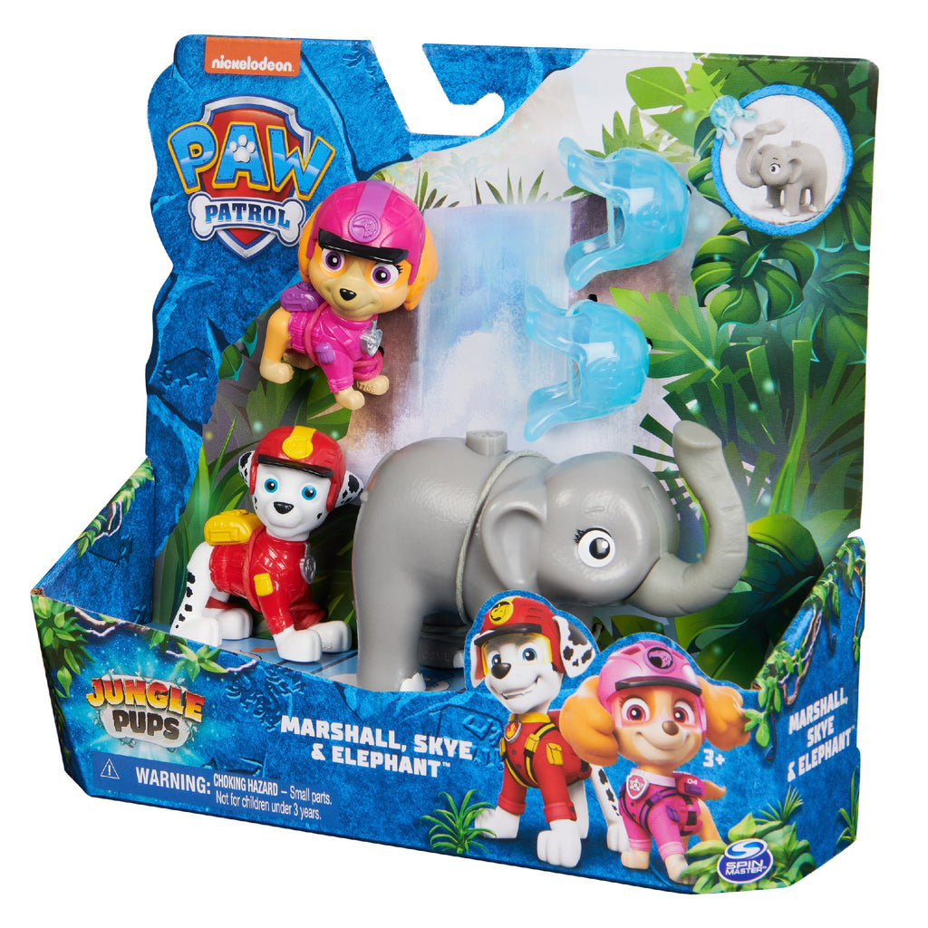 PAW Patrol Jungle Hero Pups Asst  - chase, tracker and tiger