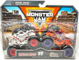 MONSTER JAM 1/64 2 PK ASST - MONSTER MUTT VS CALAVERA