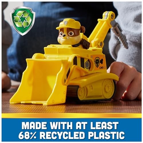 PAW Patrol  Rubble’s Bulldozer Vehicle with Figure