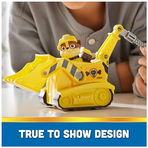 PAW Patrol  Rubble’s Bulldozer Vehicle with Figure