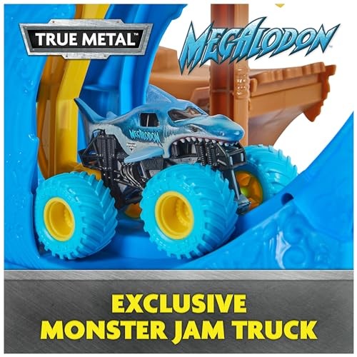 Monster Jam 1:64 Megalodon's Loop of Doom Playset