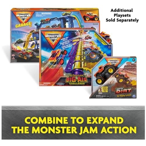 Monster Jam 1:64 Megalodon's Loop of Doom Playset