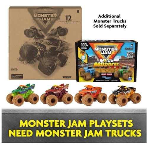 Monster Jam 1:64 Megalodon's Loop of Doom Playset