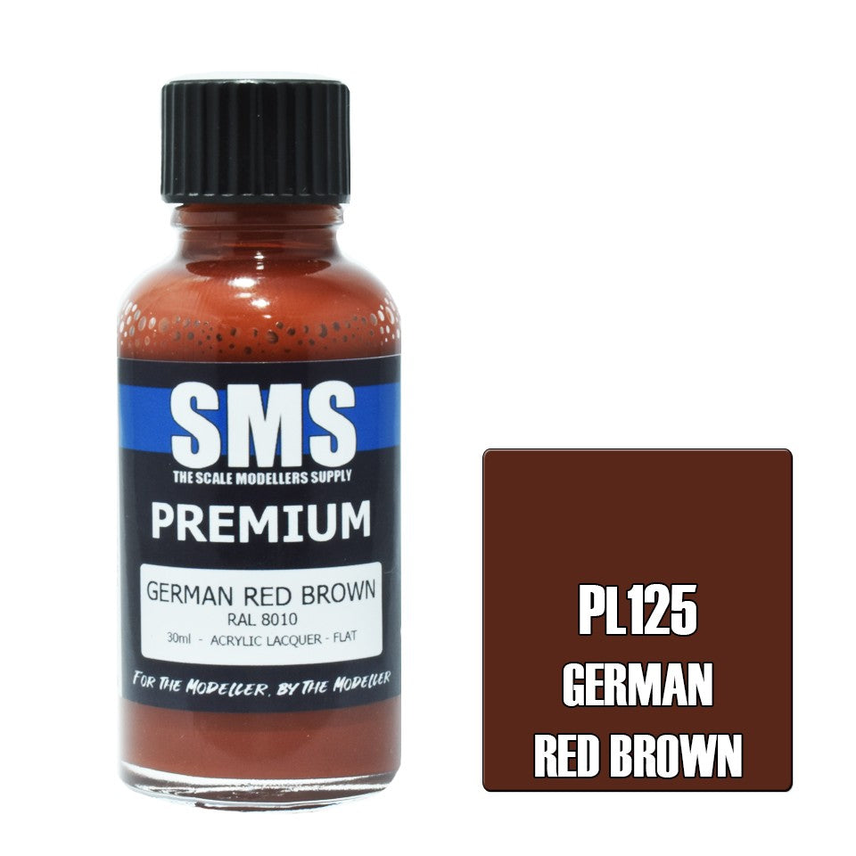 SMS PREMIUM GERMAN RED BROWN 30ML
