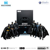 Dc Multiverse Wb100 - Batman Ultimate Movie Collection - Batman 6 Pack And Batsignal