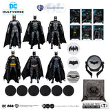 Dc Multiverse Wb100 - Batman Ultimate Movie Collection - Batman 6 Pack And Batsignal