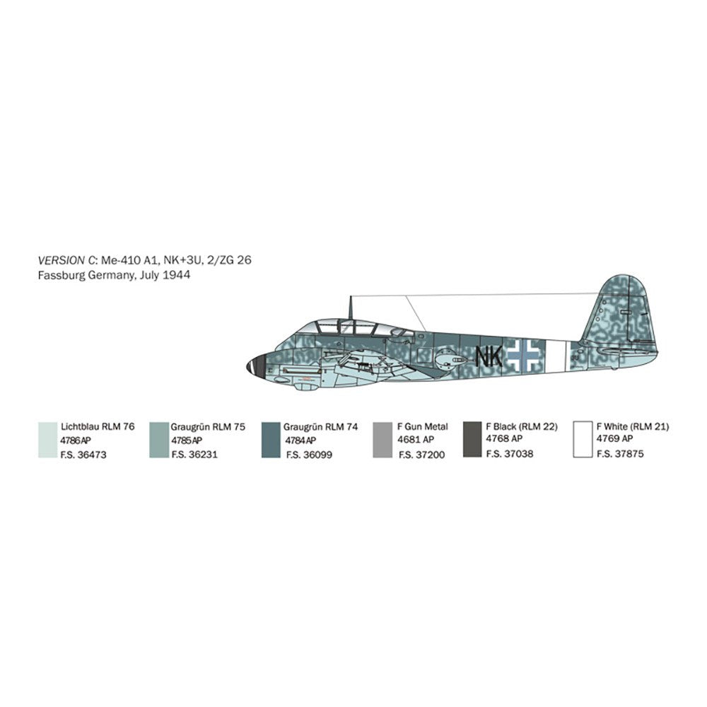 Italeri 1/72 Me 410 "hornisse"