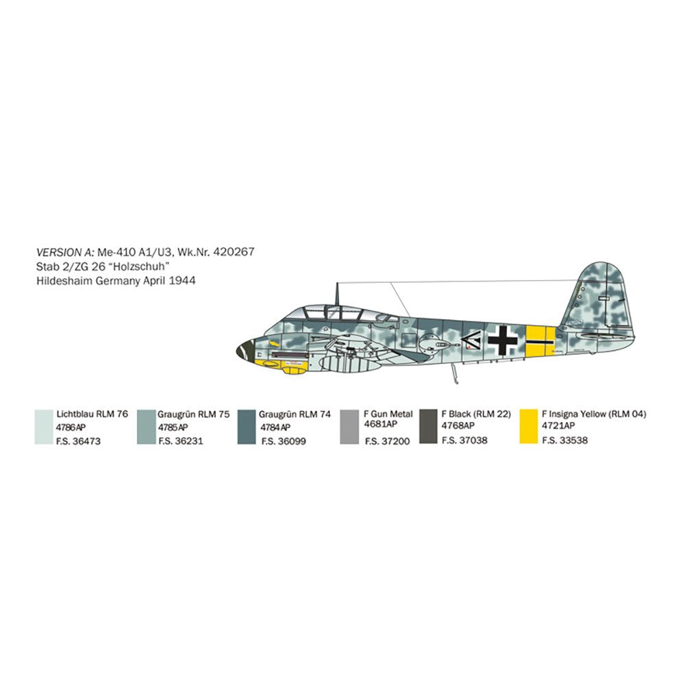 Italeri 1/72 Me 410 "hornisse"