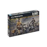 Italeri 1/35 U.s. Motorcycles Ww2 D-day Normandy 1944