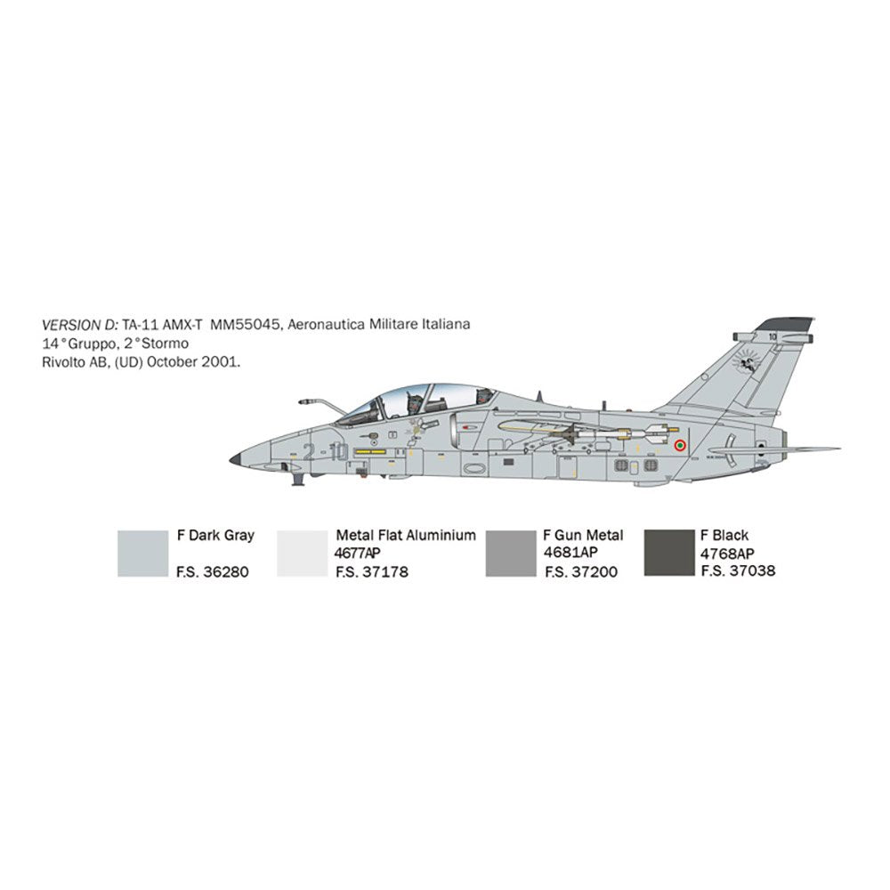 Italeri 1/72 Amx-t Twin Seater