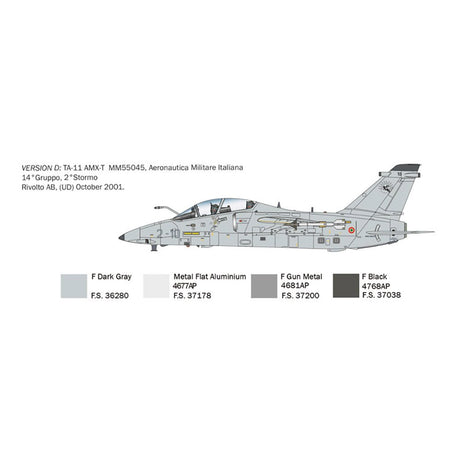 Italeri 1/72 Amx-t Twin Seater