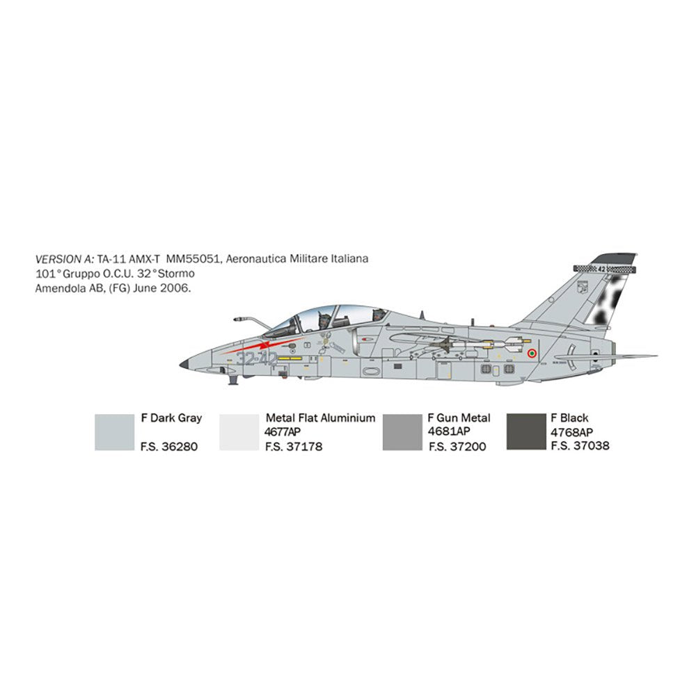 Italeri 1/72 Amx-t Twin Seater
