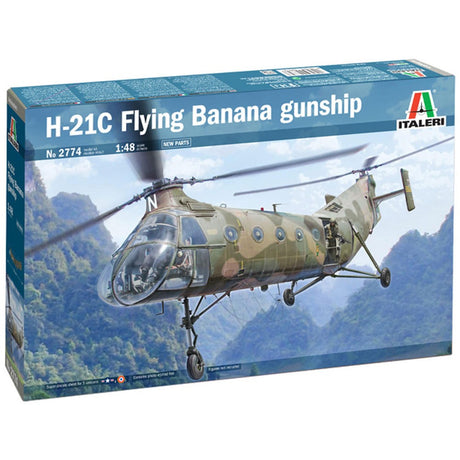 ITALERI 1/48 H-21C FLYING BANANA GUNSHIP