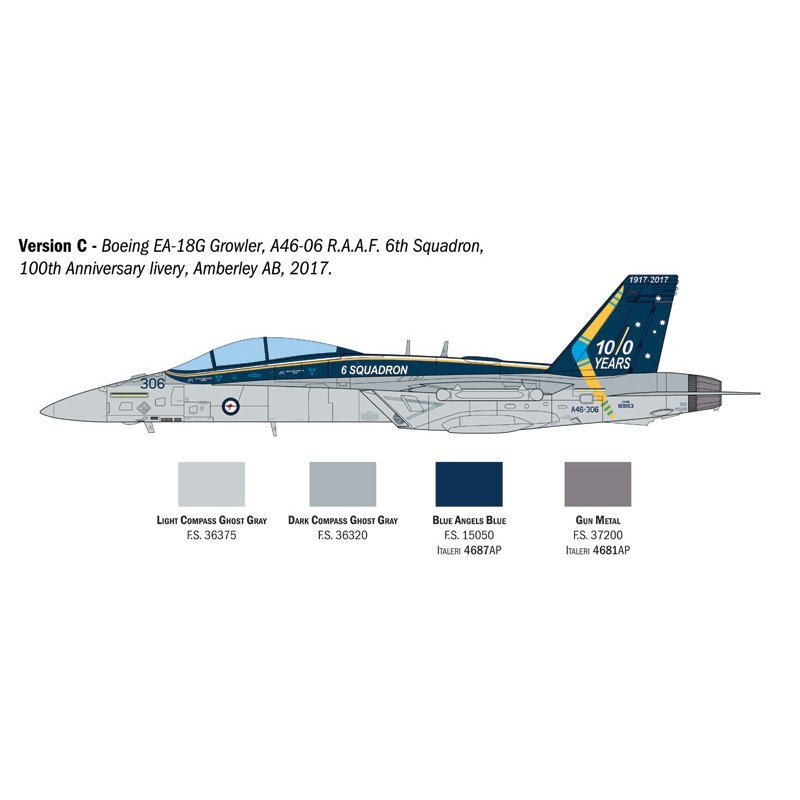 Italeri 1/48 Ea-18g Growler