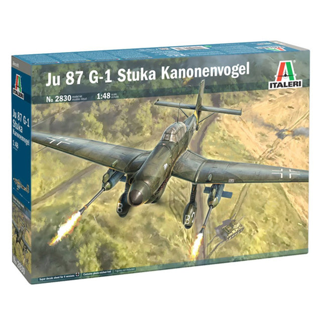 Italeri 1/48 Ju 87 G-1 Stuka Kanonenvogel