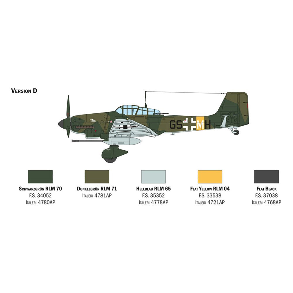 Italeri 1/48 Ju 87 G-1 Stuka Kanonenvogel