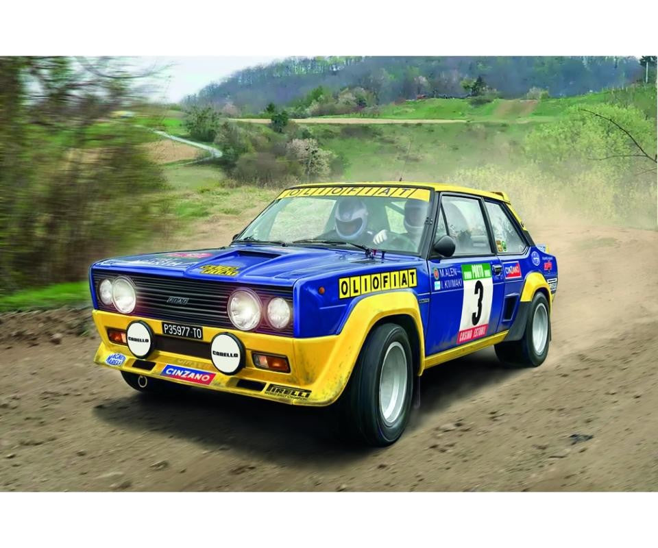 ITALERI 1/24 Fiat 131 Abarth Rally  OLIO FIAT