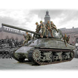 M4a1 Sherman 1/35 With U.s. Infantry